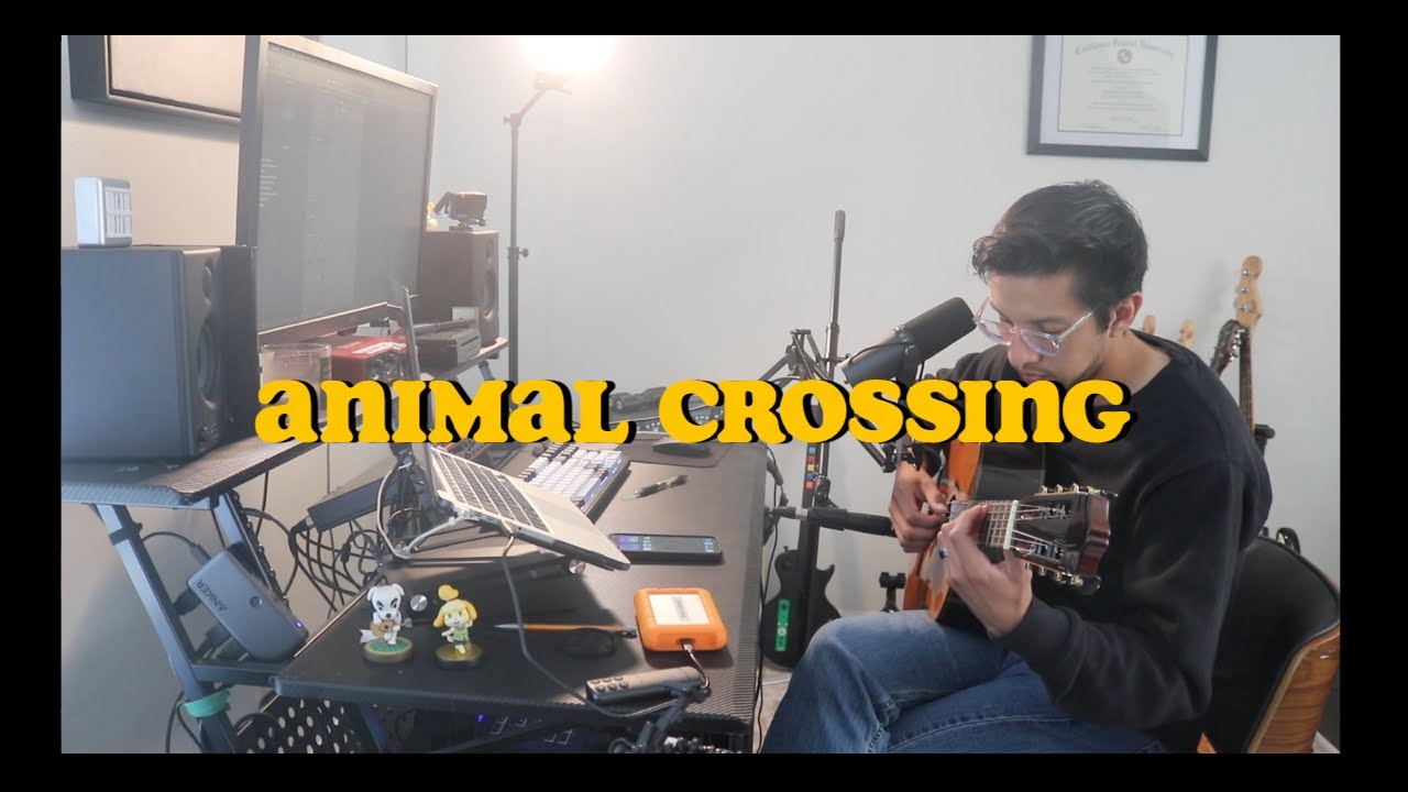writing music inspired by animal crossing