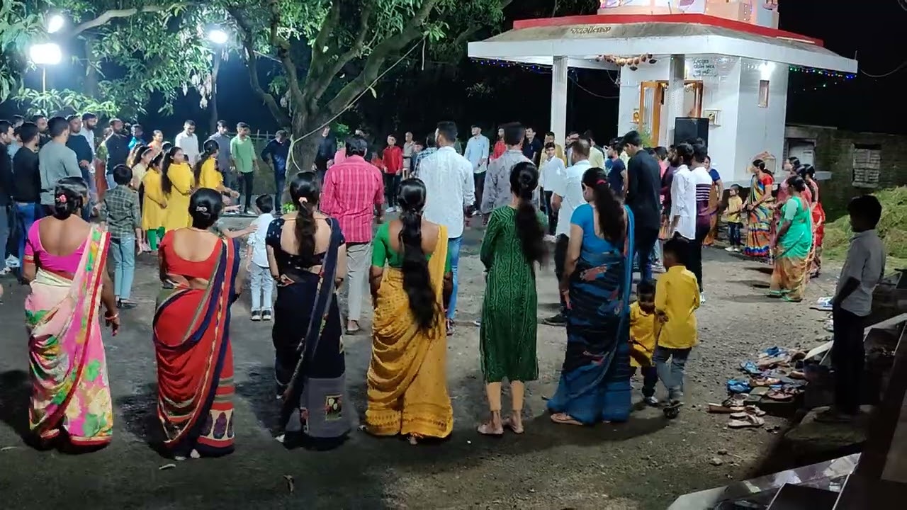 Ahir samaj garba 🕺at પંડોર કુળદેવી 🙏માતાજી મંદિર🚩 શરદ પૂનમ ની રાત 🌕#ahirsamaj #trending