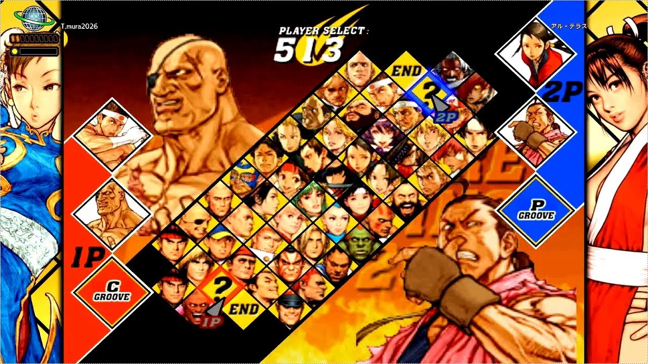【CapcomVS.Snk2】switch版　ランダムVSランダム　　【カプエス2】