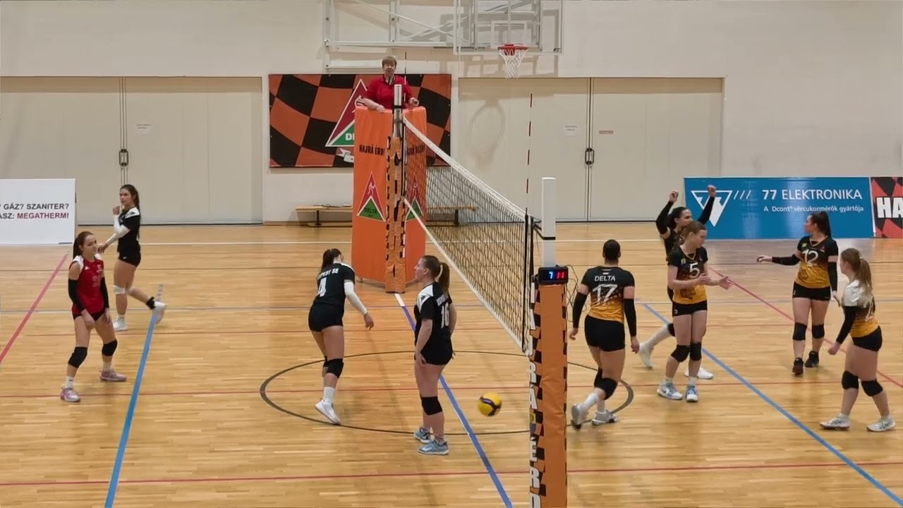 Ott voltam a Delta Tigrisek évnyitóján – így nyertek az NB II-es röpisek 🏐👌🔥