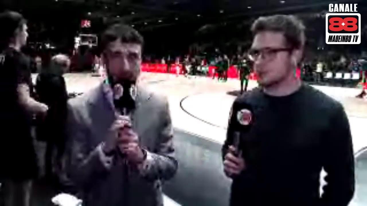 Pre partita Virtus Bologna-Stella Rossa Belgrado