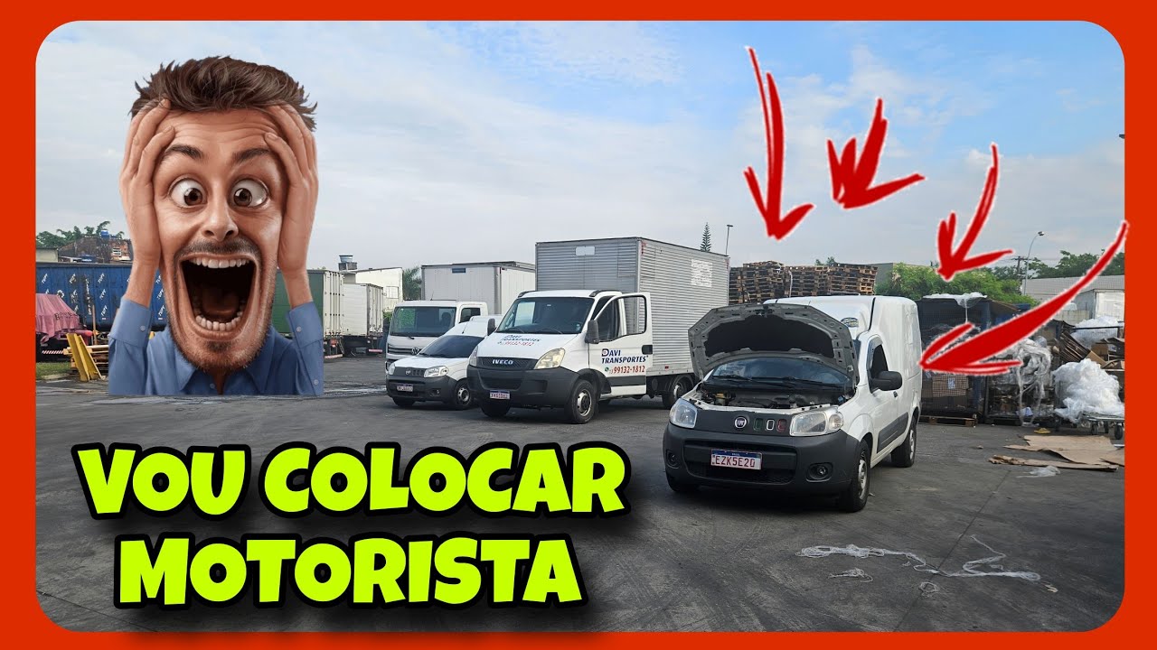 VALE A PENA COLOCAR MOTORISTA NA FIORINO 🤔