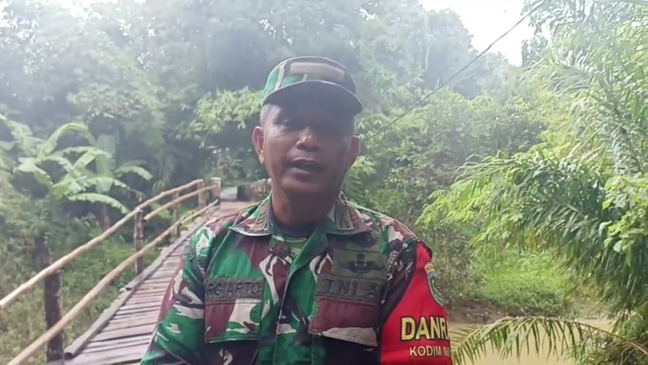 Jembatan Blengbeng Pandeglang Miring, Warga Khawatir Ambruk