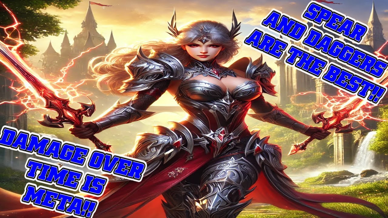 The Best (PVE) Spear And Dagger Build In Throne And Liberty!! (1k Giveaway)
