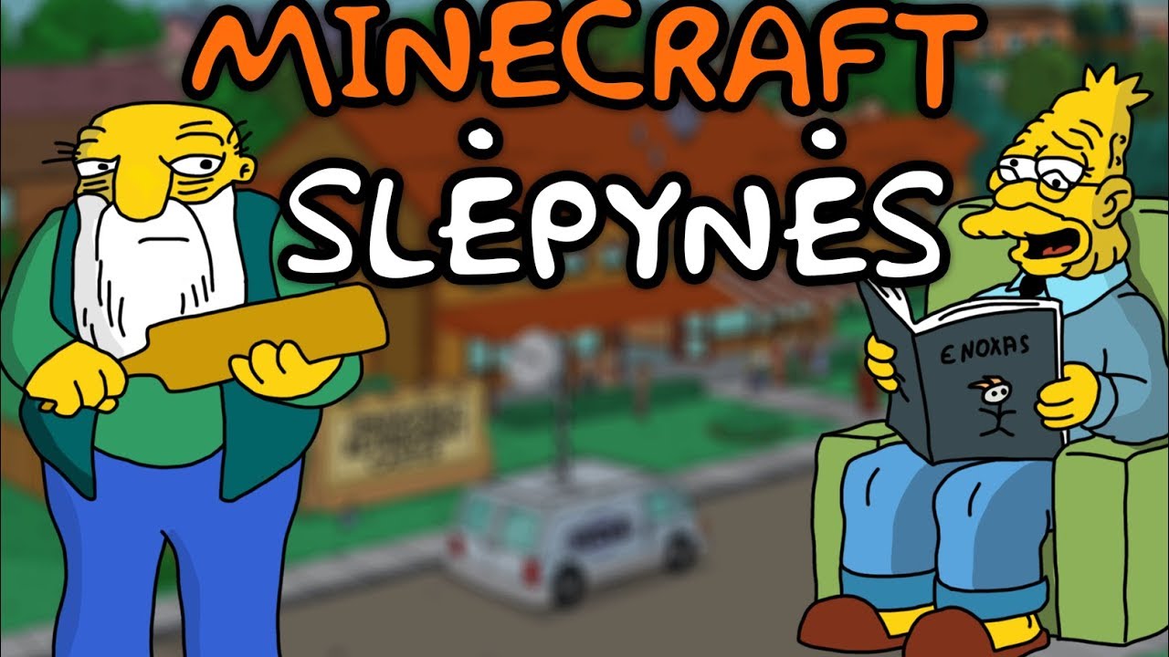 SLĖPYNĖS PAS SIMPSONUS SENELIŲ PRIEGLAUDOJE!