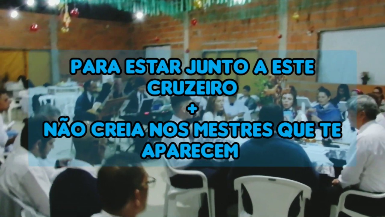 PARA ESTAR JUNTO A ESTE CRUZEIRO + NÃO CREIA NOS MESTRES QUE TE APARECEM - PAD. SEBASTIÃO