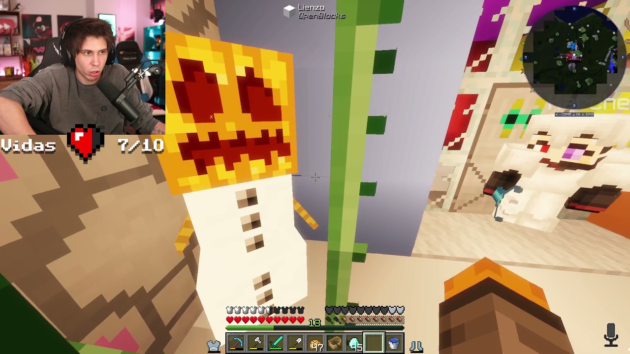 Perspectiva de Rubius🐻, visita la casa de Nia 🌸'Nieves