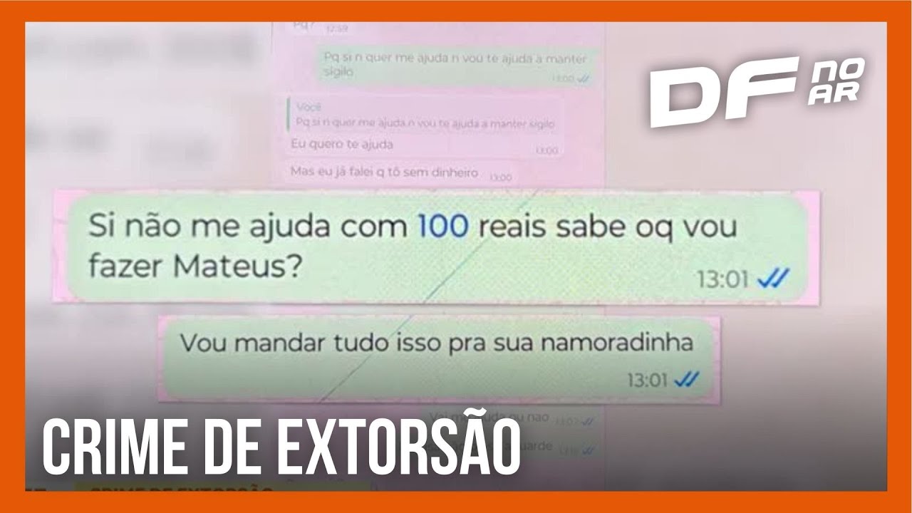 Mulher trans pedia dinheiro para não divulgar conversas para famílias de vítimas | DF no Ar