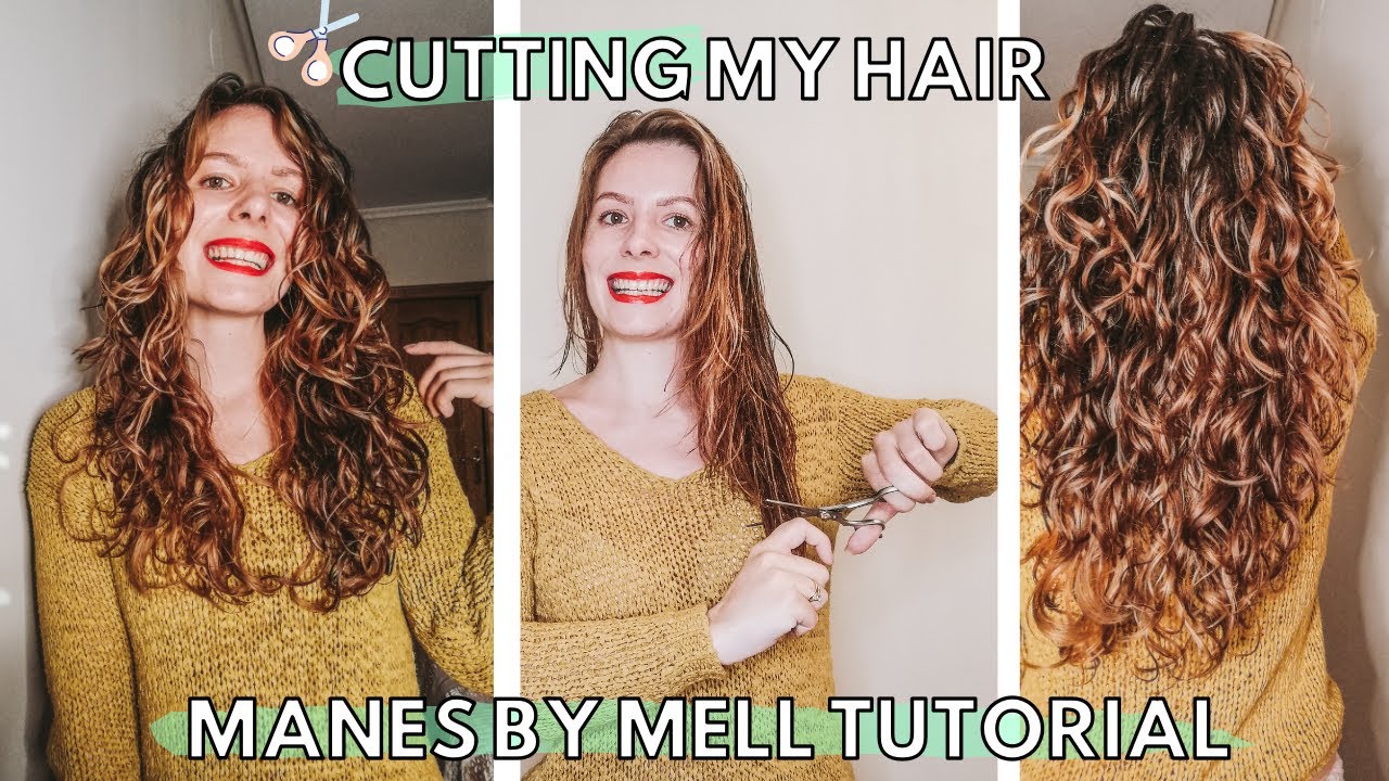 HOW TO CUT WAVY HAIR AT HOME | DIY UNICORN HAIR CUT WAVY HAIR