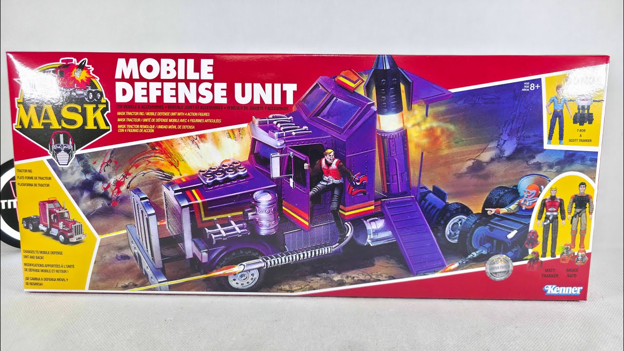 Unboxing: The Loyal Subjects M.A.S.K. Mobile Defense Unit (Rhino) Limited Edition with Scott & T-Bob