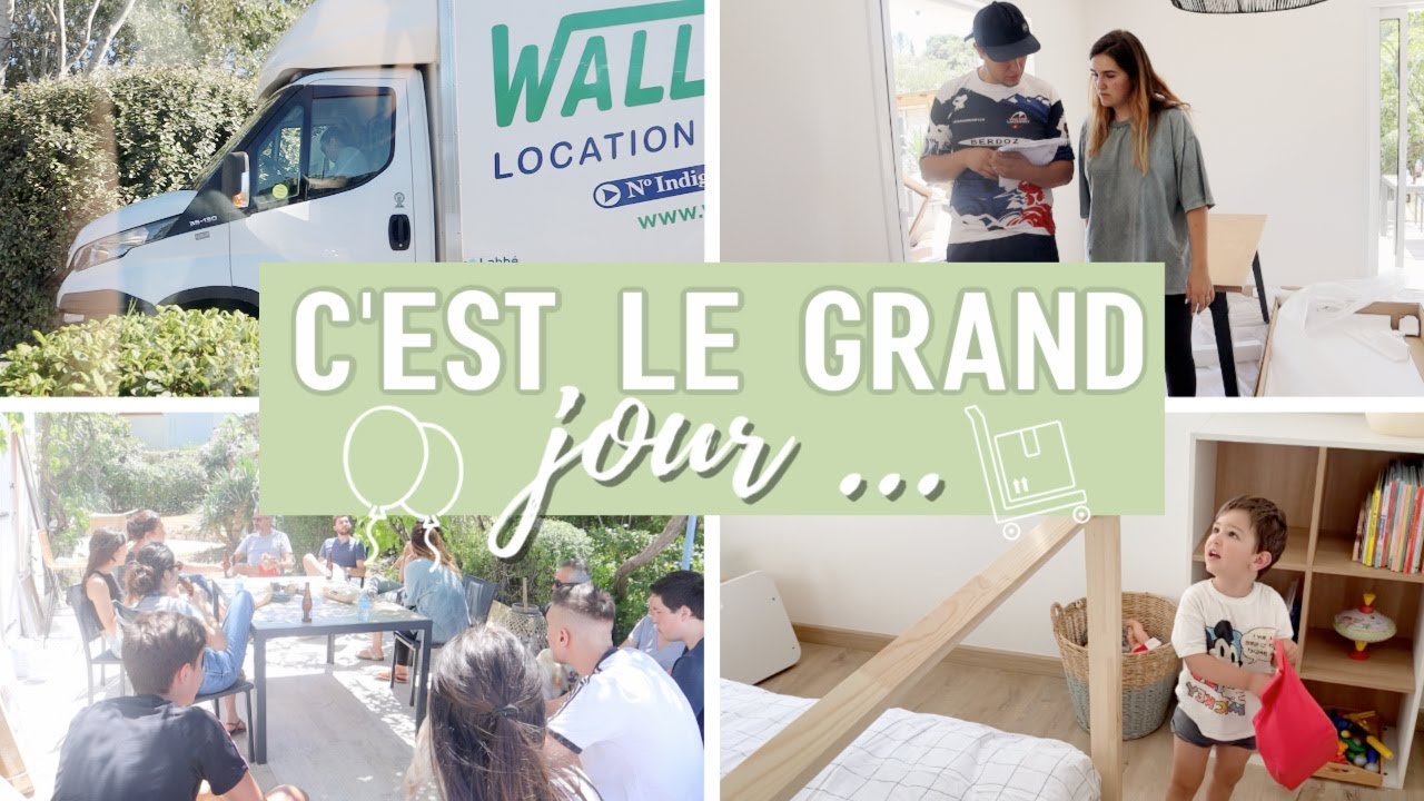 on déménage, c'est le grand jour !⎢VLOG