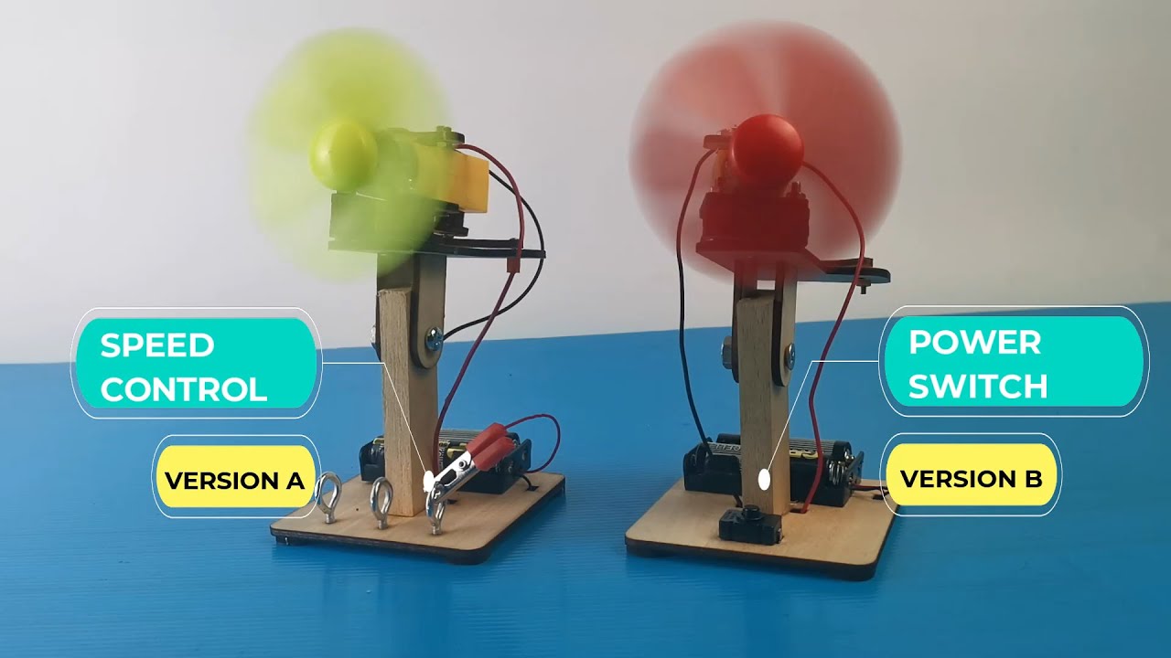 HOW TO DIY A MINI ROBOT FAN (OSCILLATING FAN)
