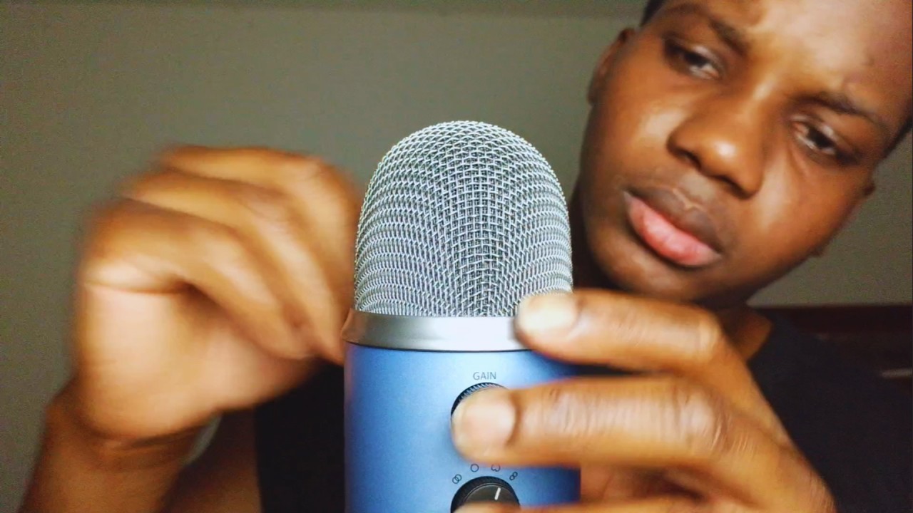 ASMR Mic Scratching & Mouth Sounds | No Talking
