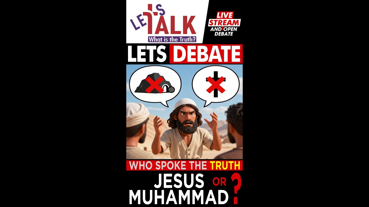 LETS DEBATE. Who spoke the TRUTH Jesus or Muhammad? Was Muhammad in line with Jesus? #jesus / #allah