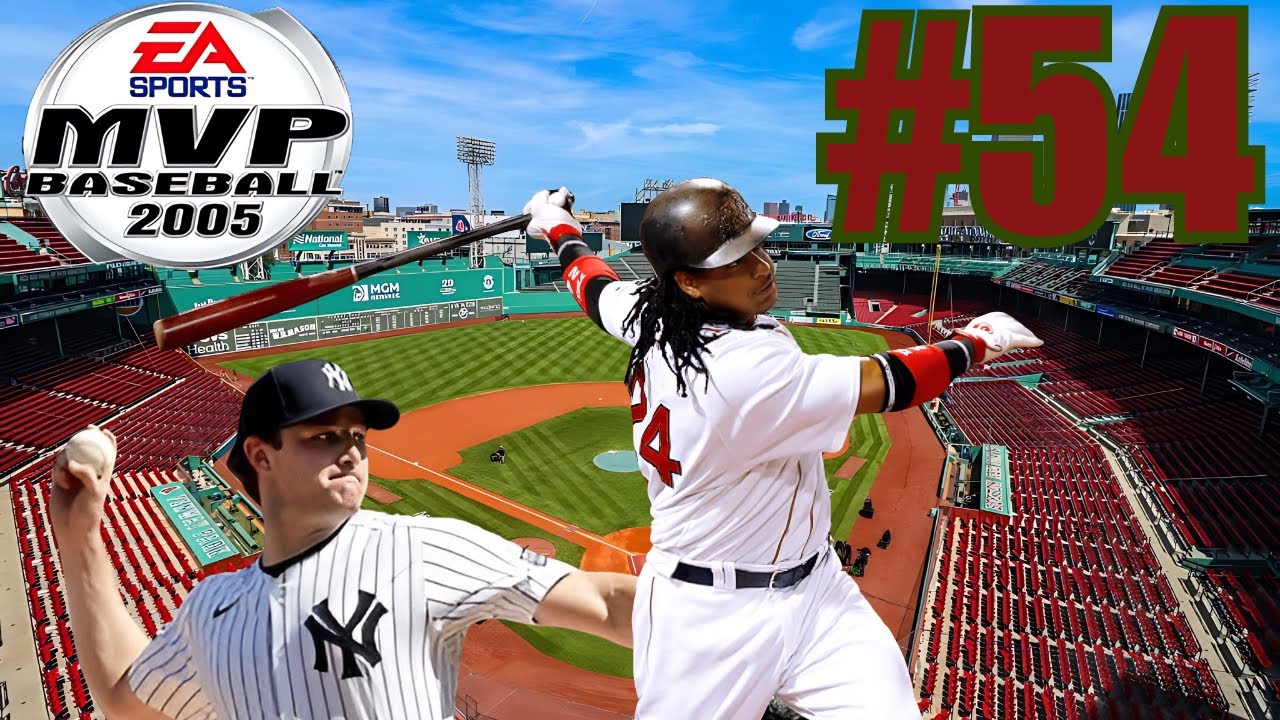 GERRIT COLE FACES THE 2004 WORLD CHAMPION RED SOX | MVP Baseball 2005 | Classic Stadium #54