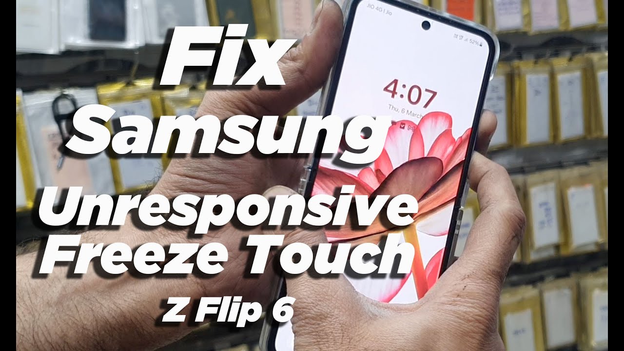 Исправление проблемы с сенсорным экраном Samsung Z6, который не реагирует на запросы (2025).