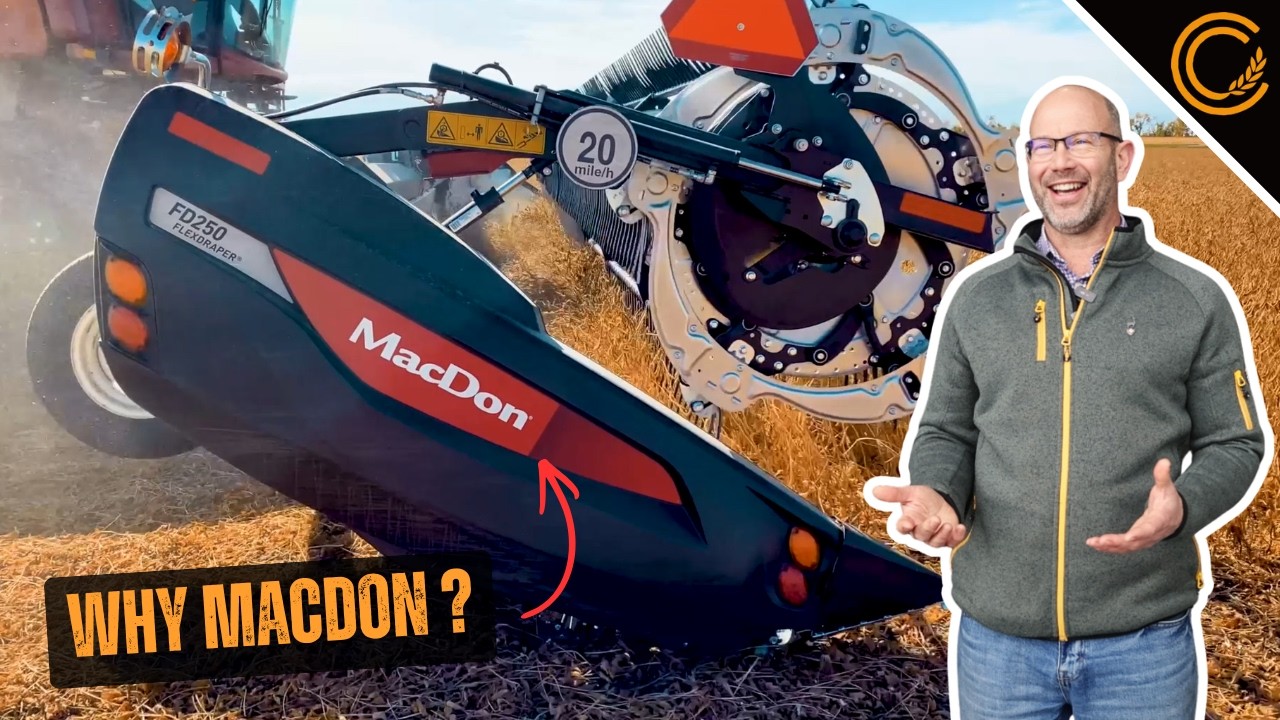 Почему так много фермеров переходят на жатки комбайнов MacDon?