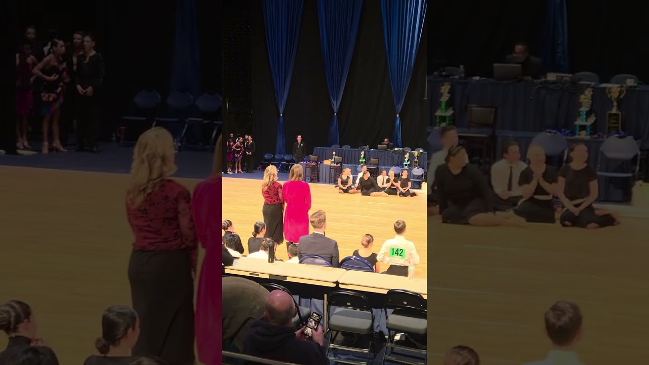 Junior High Ballroom Team Match  Competition at BYU❤️Great Job Zenos🎊Awarding😄03-11-26