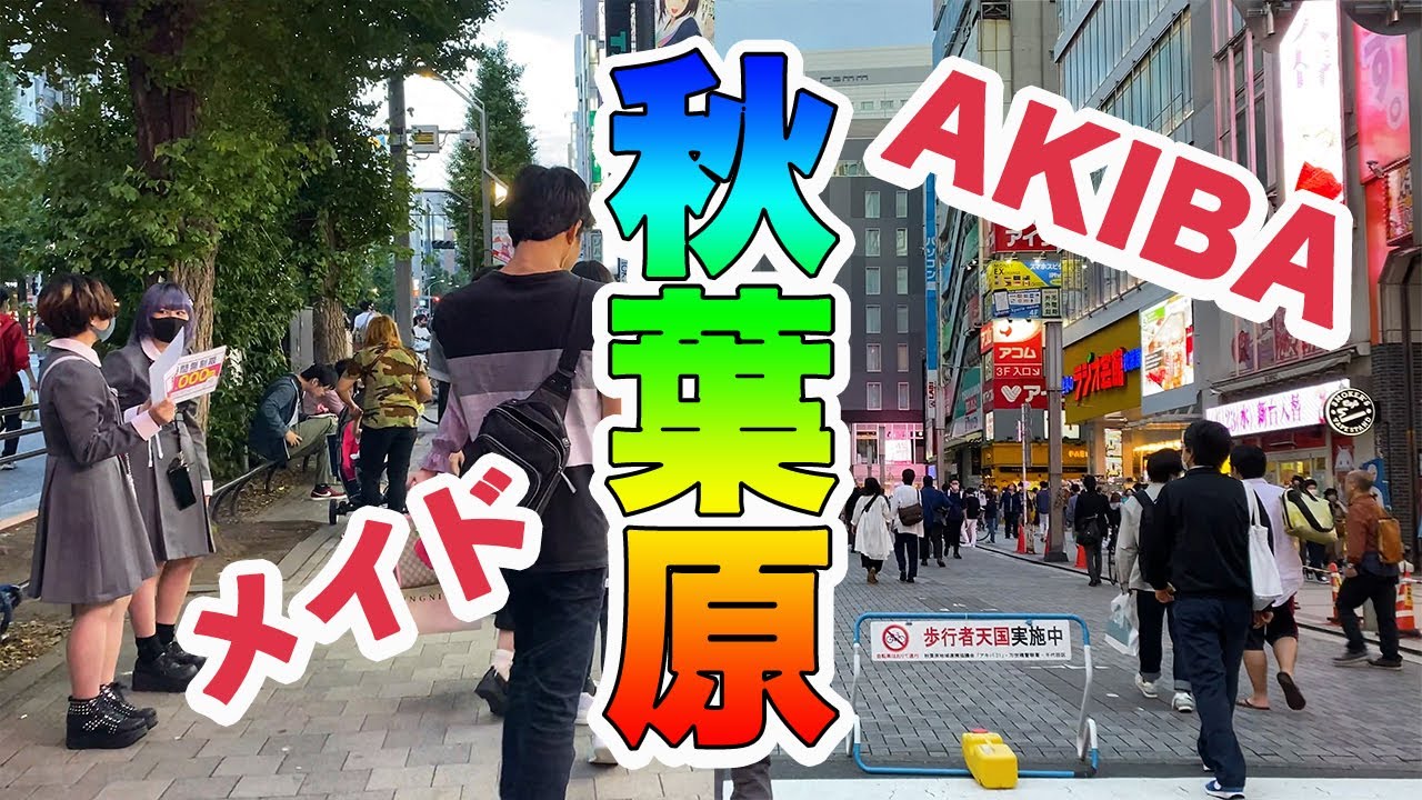 【東京都 4K】秋葉原の夕方散歩