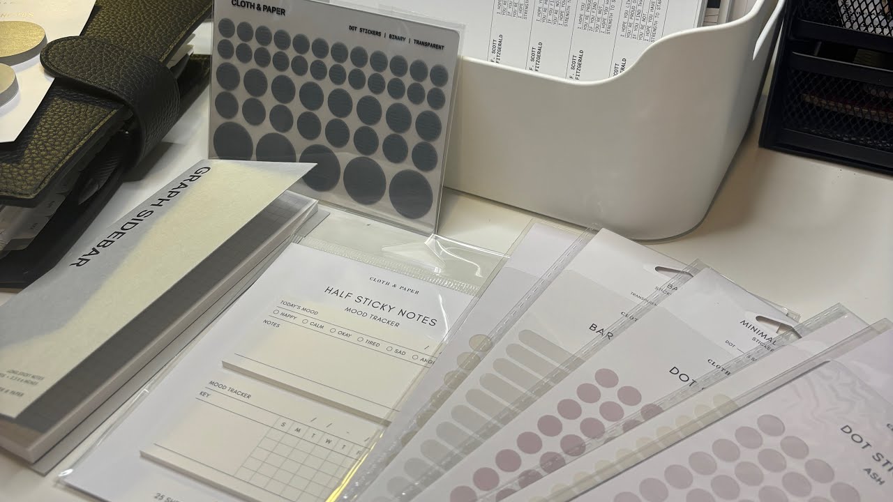 2026 Cloth and Paper Haul! Accessories Inserts and Planners! 