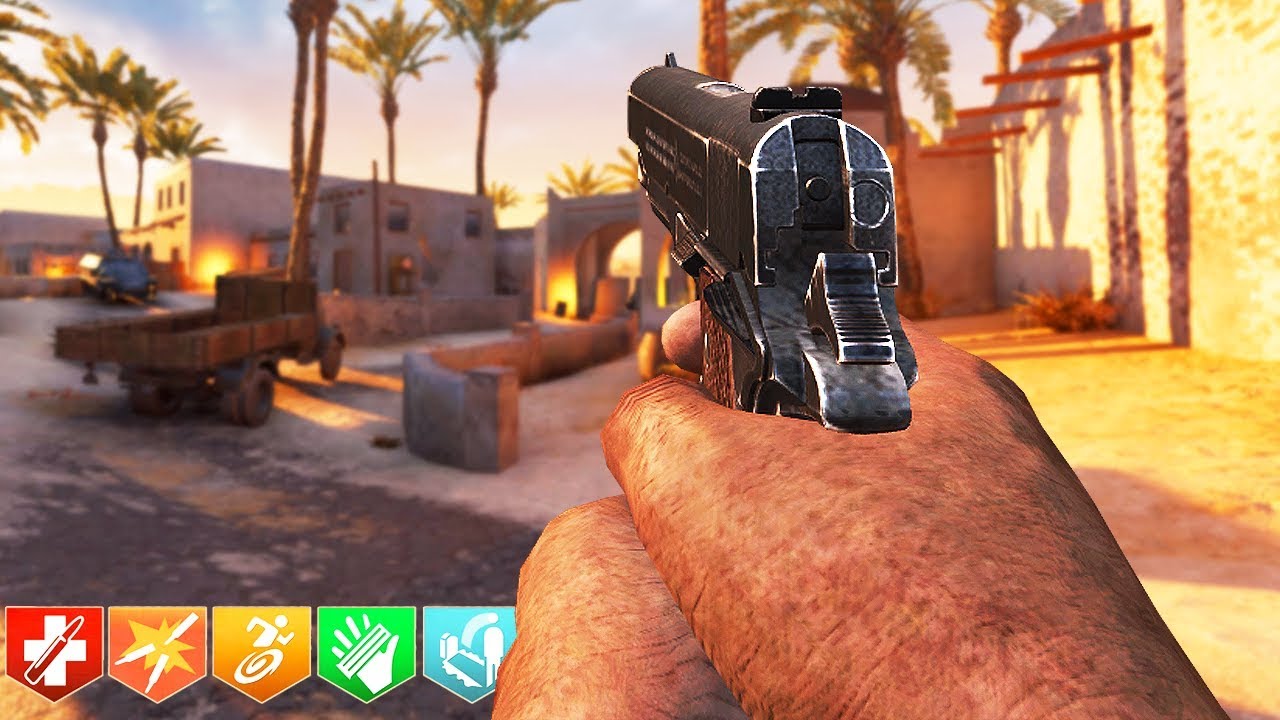 NEW HARD CHALLENGE MAP! MATMATA ZOMBIE SURVIVAL! (COD Custom Zombies)