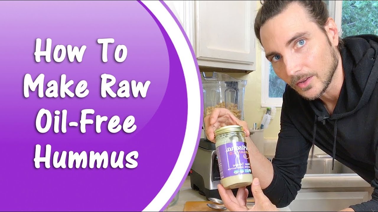 How To Make The Best Raw Oil-Free Hummus | Raw Vegan, Plant Based Recipes