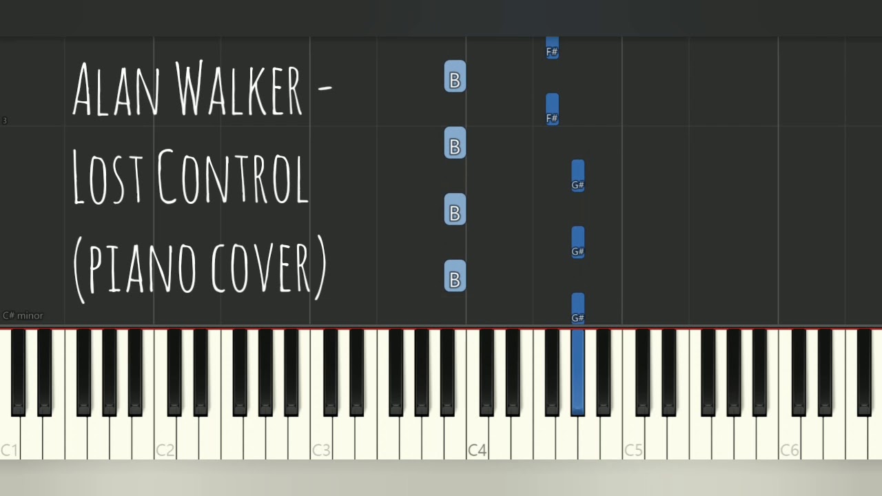 Alan Walker - Lost Control | Piano Pop Song Tutorial