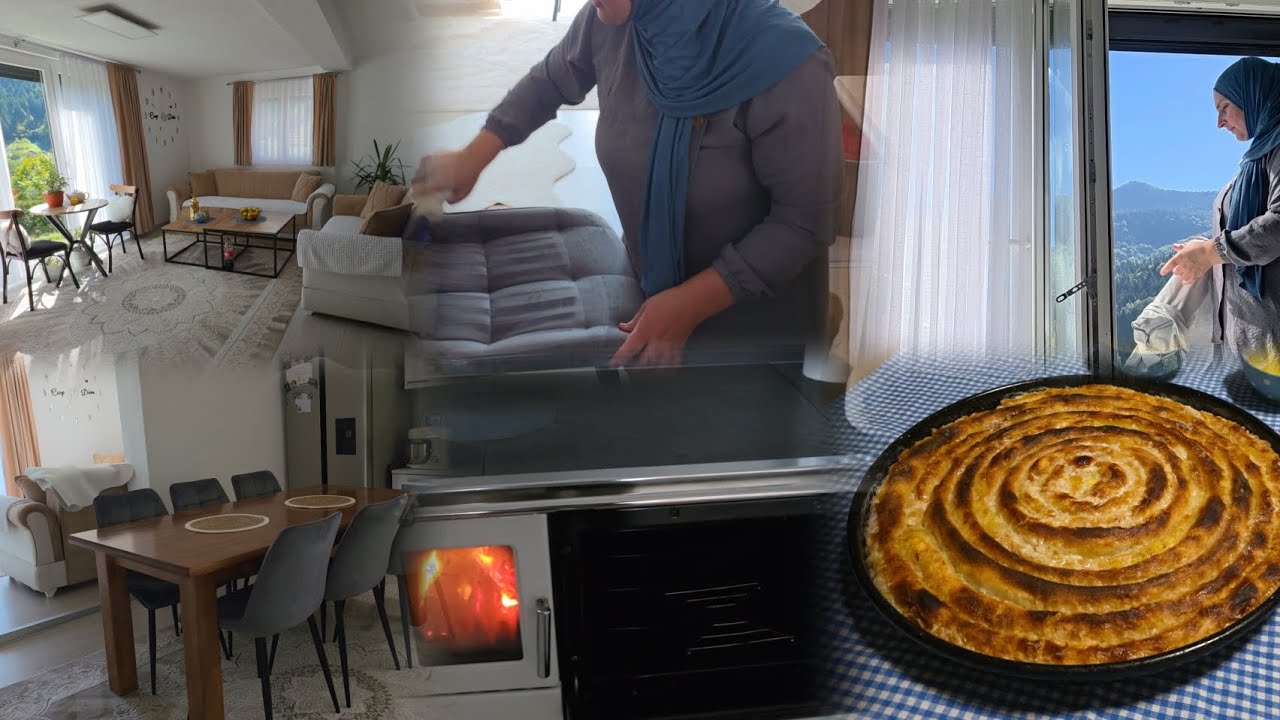 Zaposlila sam neku ženu da mi radi po kući 😁- jest žena čestita,svaka joj čast,I pitu  razvila 😂