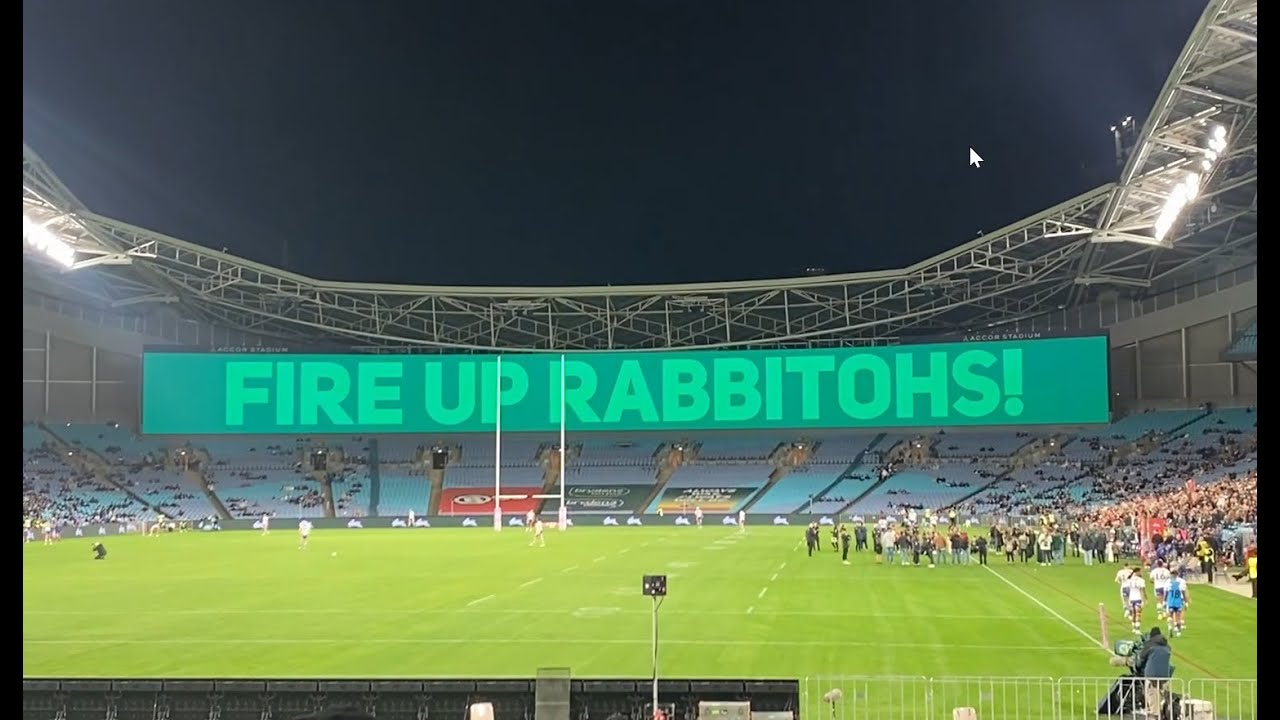 Saturday in Sydney #3 | First time at Accor Stadium | NRL: Rabbitohs vs Bulldog |