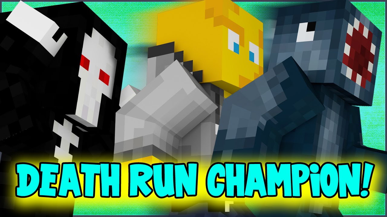 Minecraft - Death Run - Squiddy The Champion!