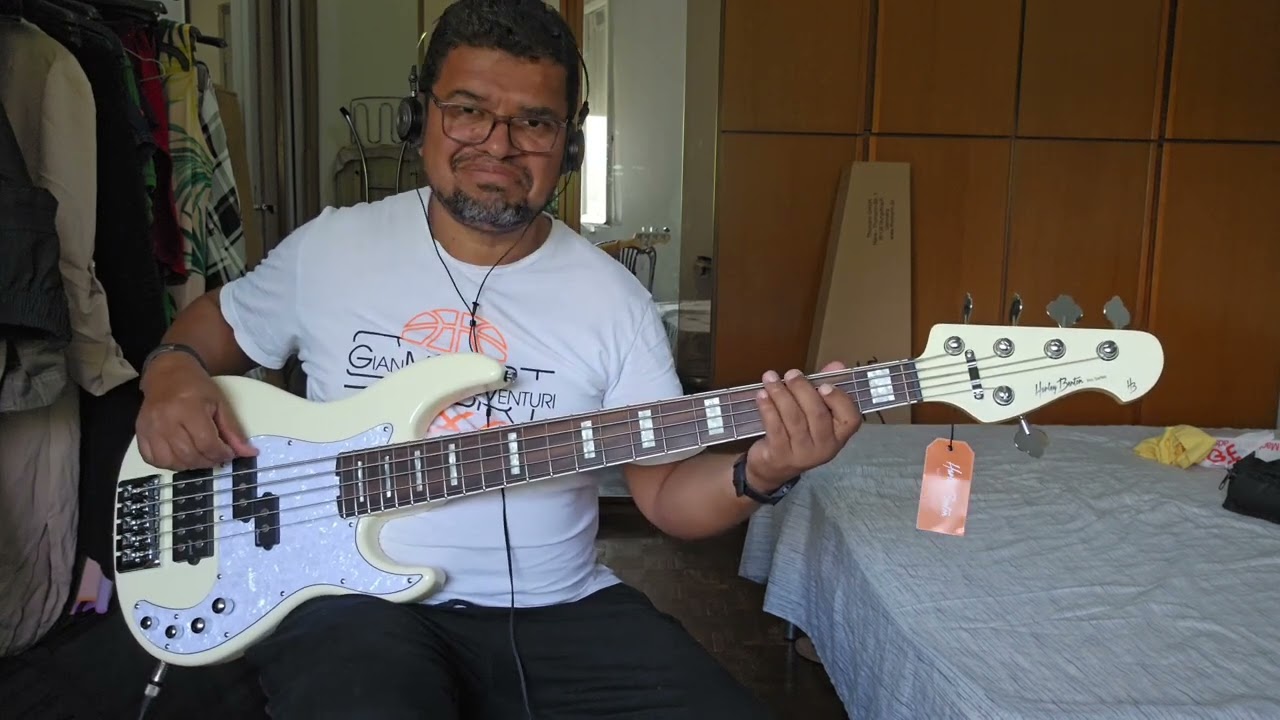 bass  Harley Benton Enhanced MP-5EB  Pro Series, 5-string PB