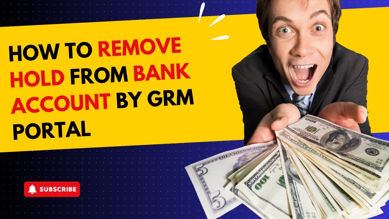 How to Remove a Hold from a Bank Account via the GRM Portal: Advice from a Cyber Crime Advocate i...