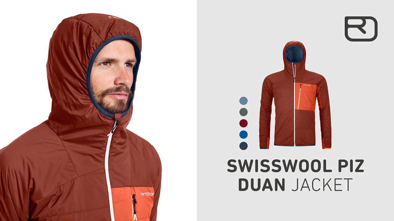 SWISSWOOL PIZ DUAN JACKET f&uuml;r anspruchsvolle BergsteigerInnen | ORTOVOX