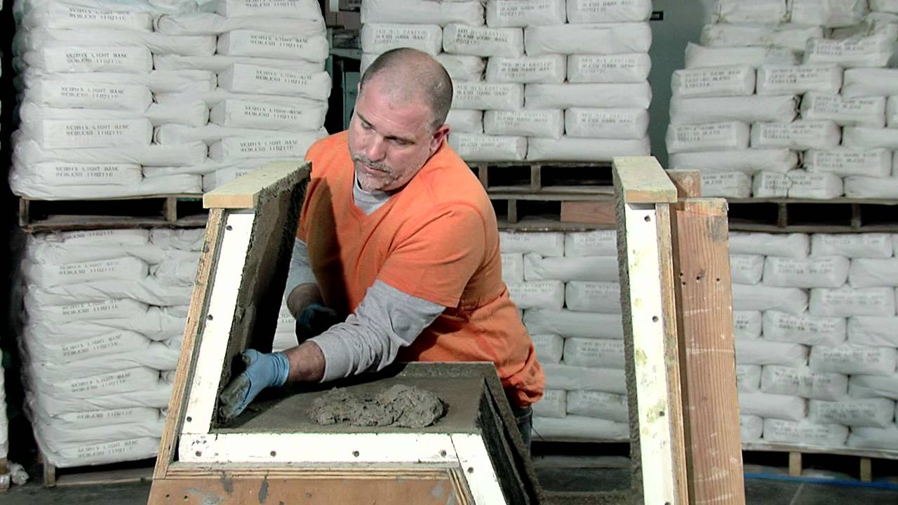 Greenbrae Chair Mixing and Casting