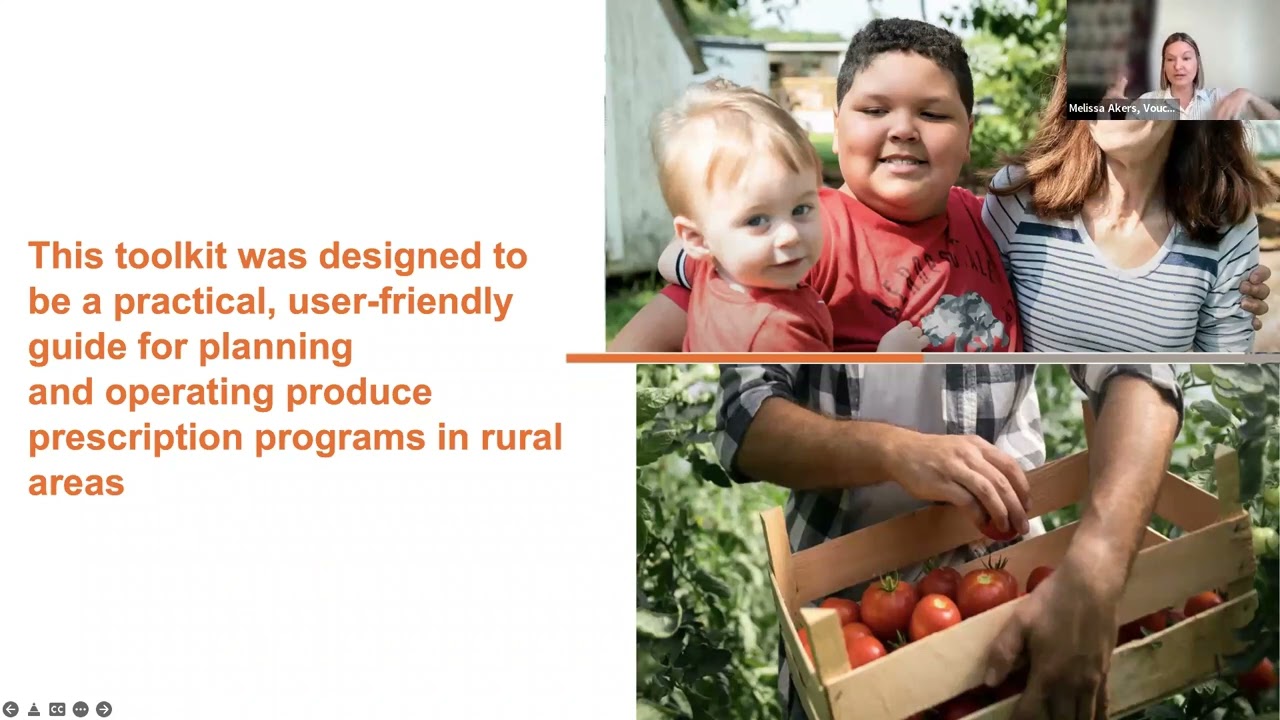 Rural Produce Prescription Toolkit Webinar