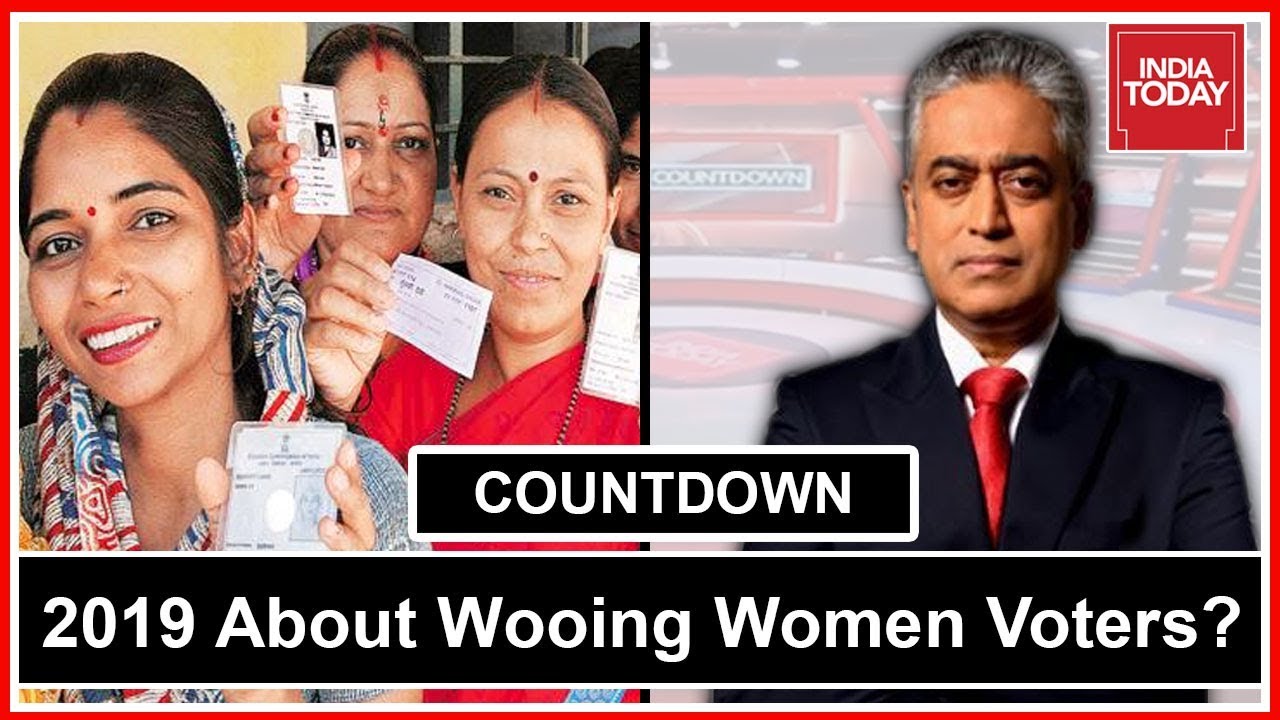 Politicians Woo Women Voters: Will 2019 Polls Bridge Gender Gap? | Countdown With Rajdeep