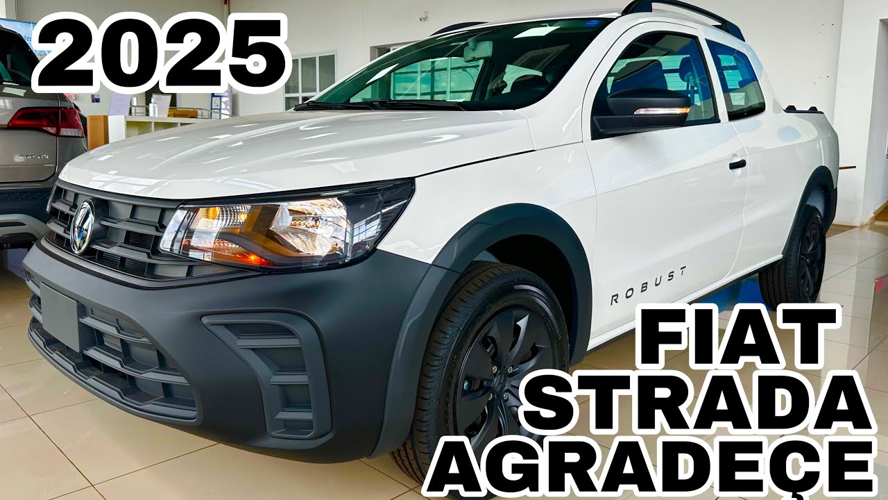 NOVA VW SAVEIRO ROBUST CD 2025 EM DETALHES | EXCELENTE CARRO MAS FIAT STRADA É SUPERIOR!!!