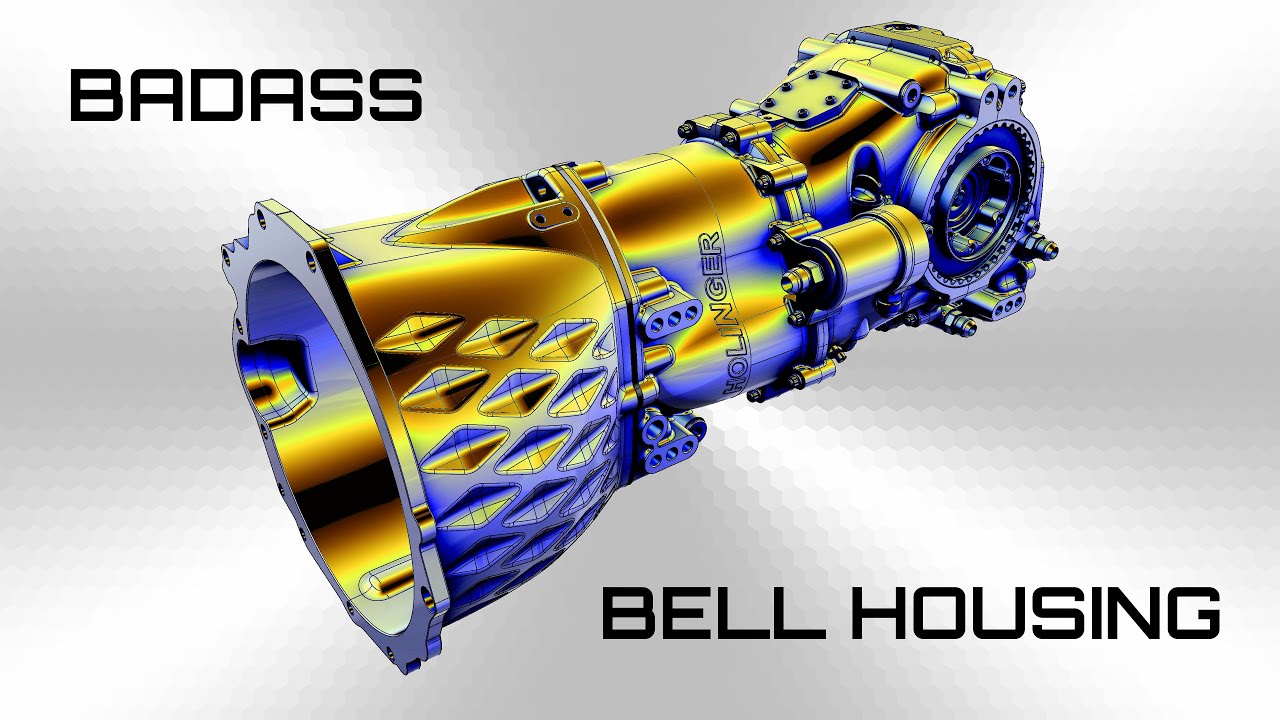 Badass transmission bell housing for Aeromaster LMP