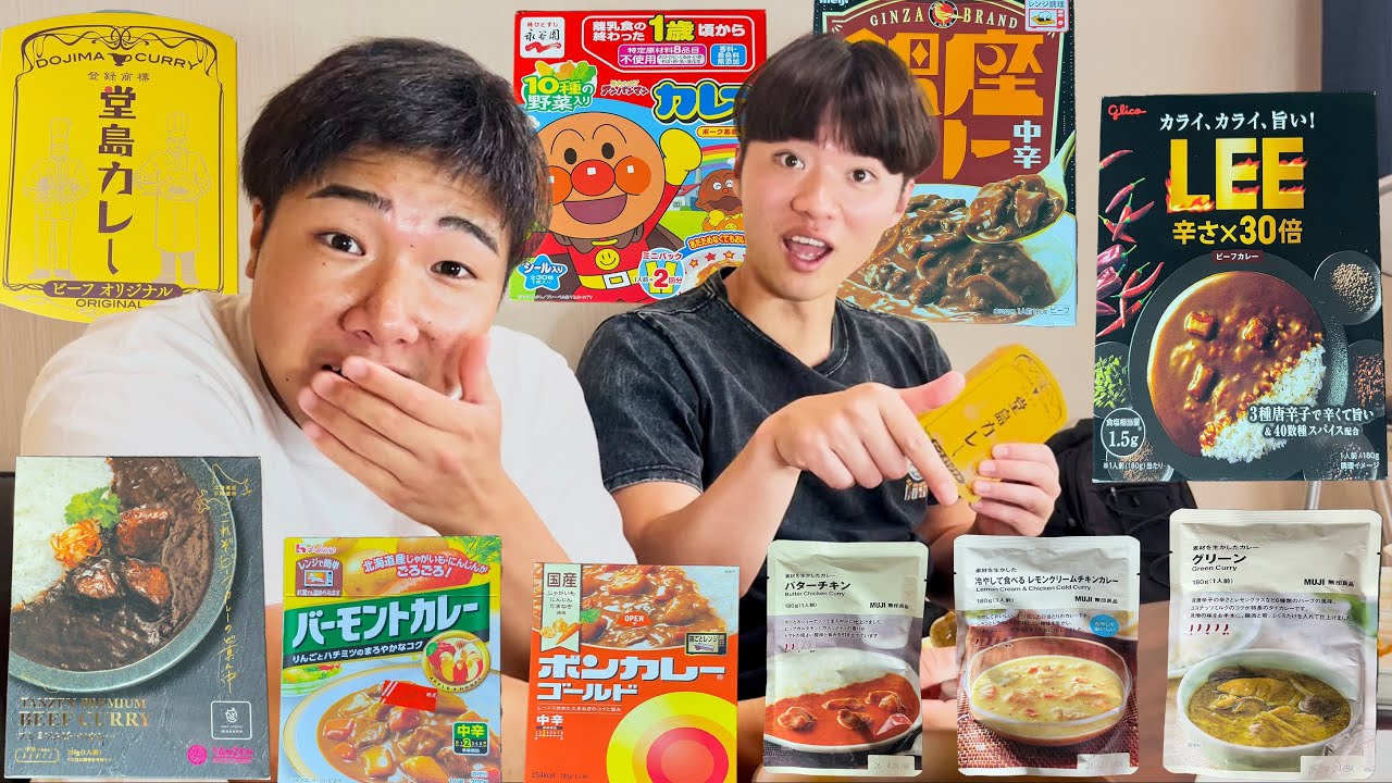 【食べ比べ】レトルトカレーの食べ比べをしたら子育てにイラついてるヤツがおった