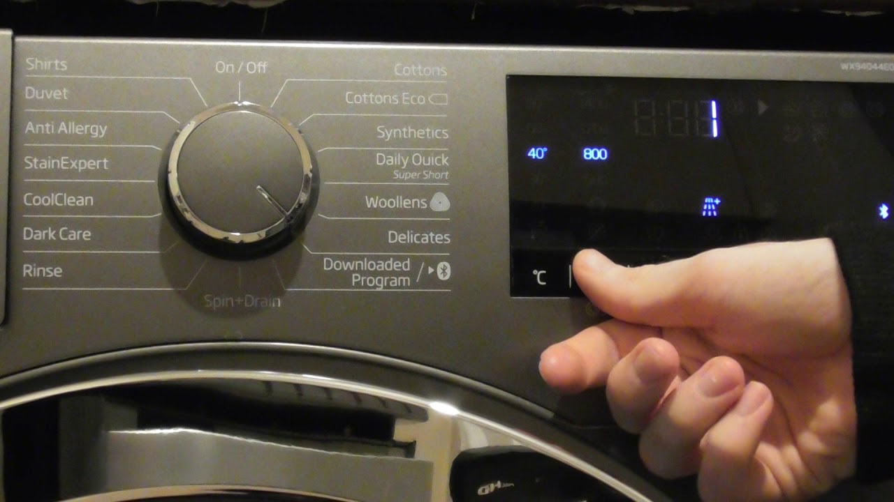 Beko AquaTech Washer, All programs and options (Requested)