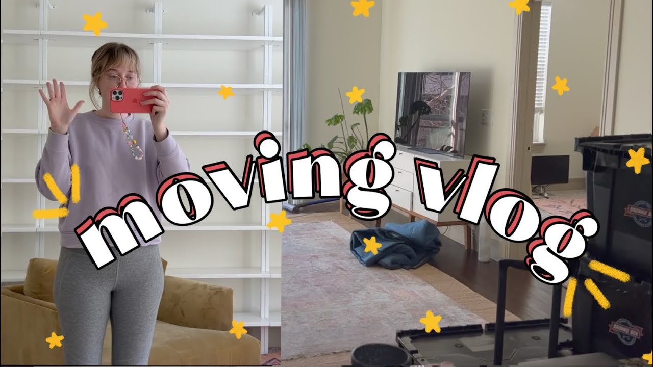 Moving Vlog! (packing + unpacking our new home!)