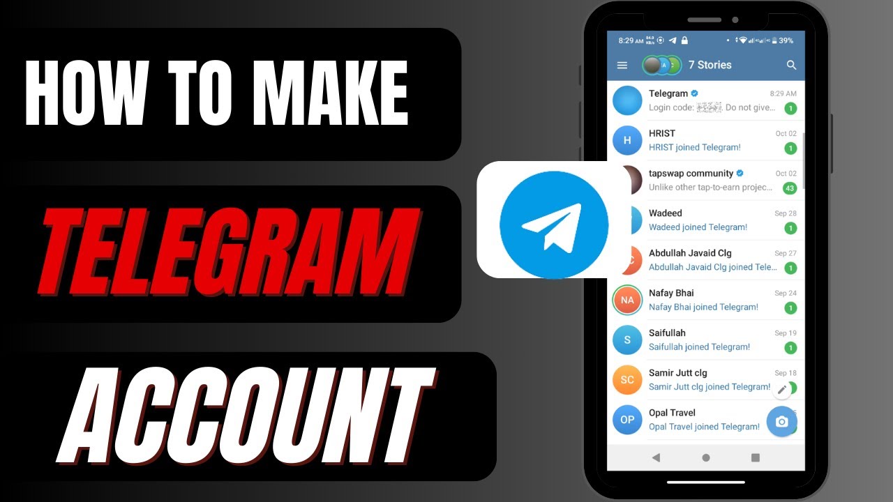 How To Make Telegram Account (2024) | Step By Step Guide