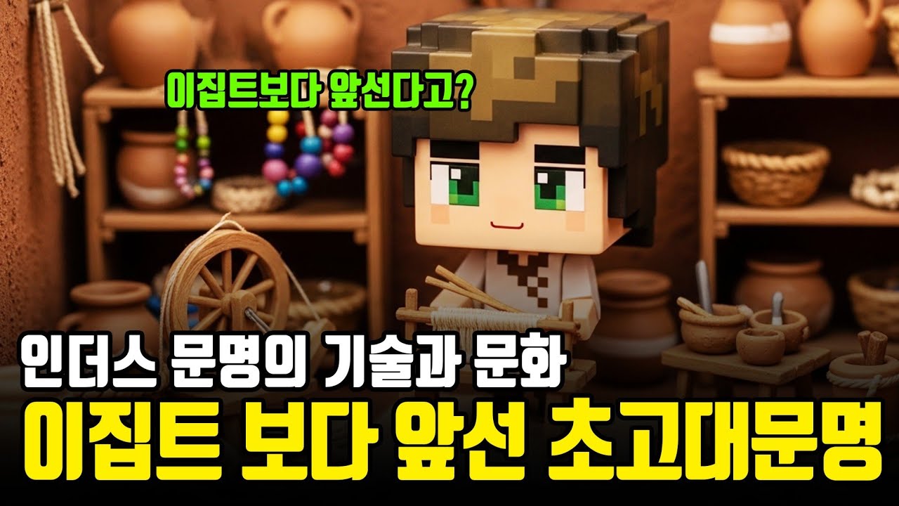 이집트보다 앞선 초고대 문명(인더스 문명의 기술과 문화)