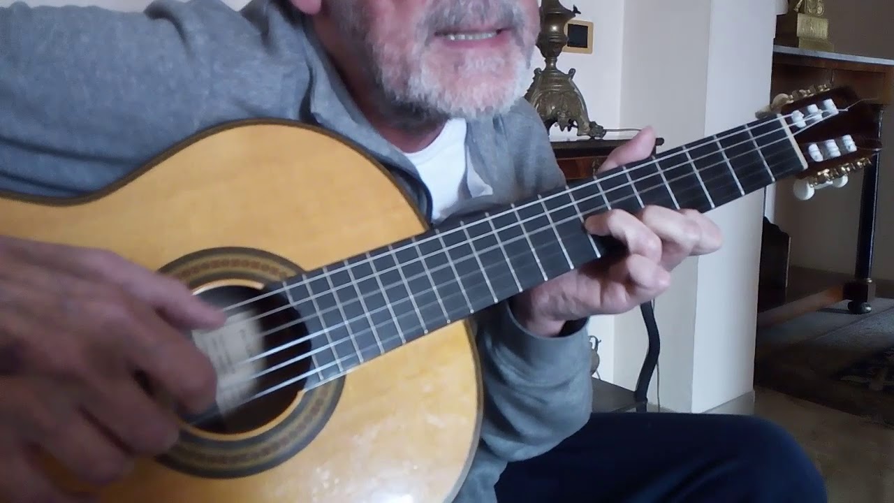 Preghiera in gennaio consigli per chitarra Giuseppe Capannini - Fabrizio de André cover tutorial