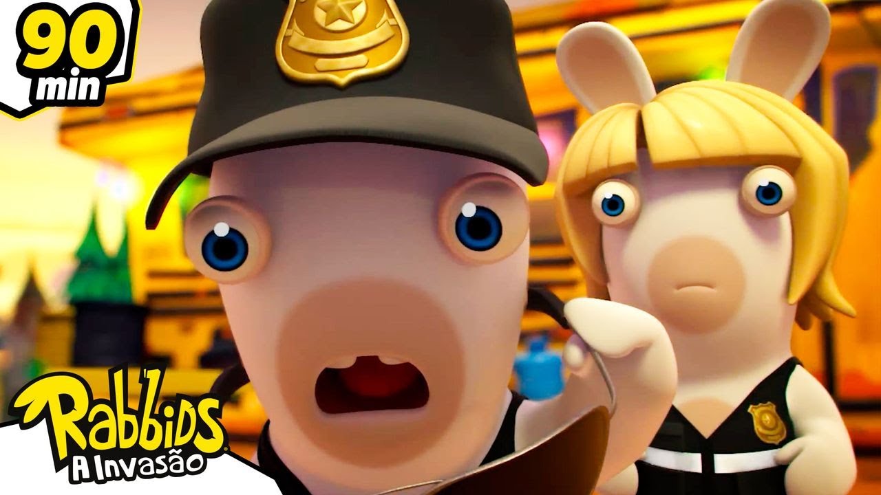Rabbids estão faltando! | Rabbids: A Invasão Brasil | Desenho animado em português