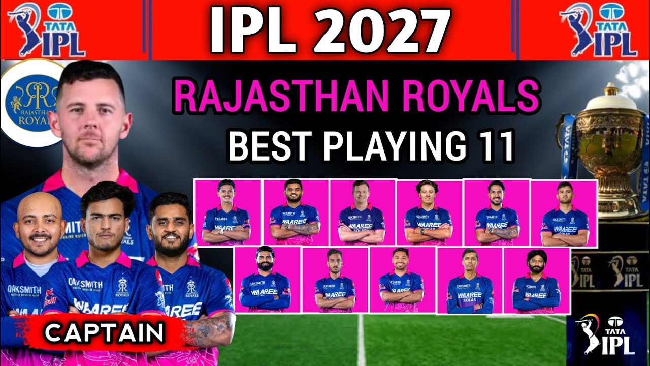 IPL 2027 | Rajasthan Royals Team Best Playing 11 | RR Playing 11 2027 | RR Team 2027