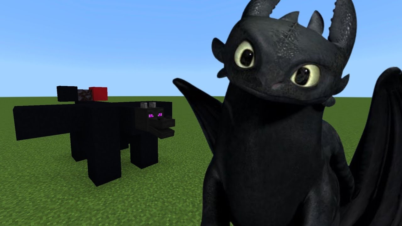 How to Train Your Dragon Addon in Minecraft PE