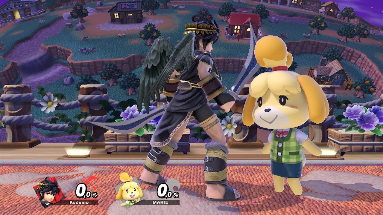 Kudemo (Dark Pit) vs Darkpazou (Isabelle)