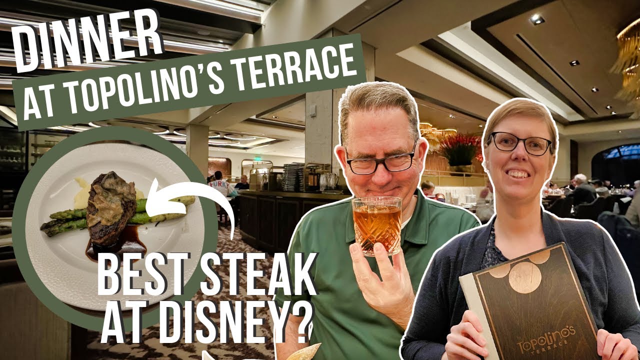 We Ate Dinner at Topolino's Terrace at Disney's Riviera Resort: Do They Have Disney's Best Steak?