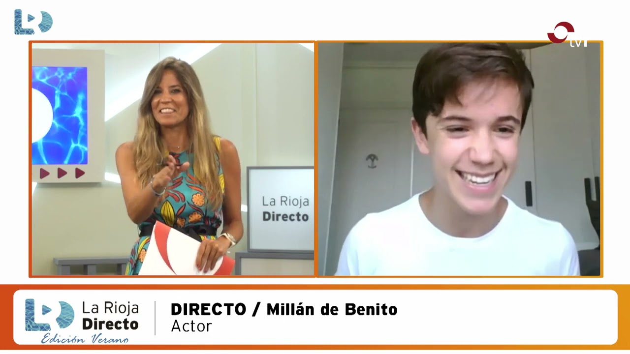 TVR “La Rioja Directo” - Millan de Benito estará en el elenco de Grease, el musical
